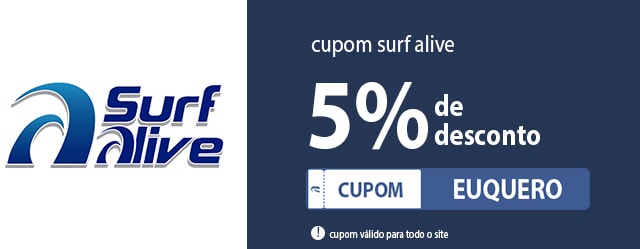 Ganhe 5% de desconto em todo o site