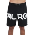 Bermuda de Moletom LRG Effective Fleece Preta