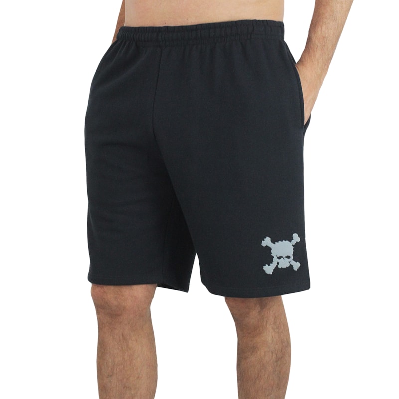 Bermuda de Moletom Oakley Heritage Skull Black Surf Alive