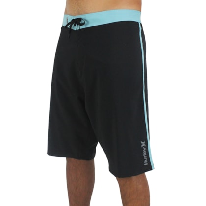 Bermuda Extra Grande Hurley Block Black Bermuda Extra Grande Hurley Block Black