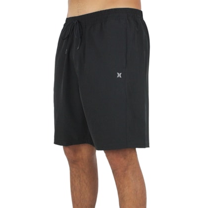 Bermuda Extra Grande Hurley Block Black Bermuda Extra Grande Hurley Block Black