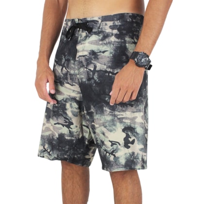 Bermuda Extra Grande Volcom Lido Camo Bermuda Extra Grande Volcom Lido Camo