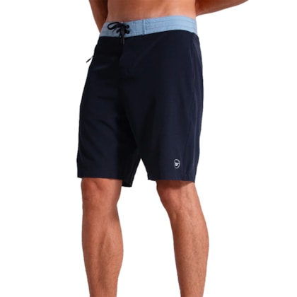 Bermuda Hang Loose Block 19 Dark Grey Blue