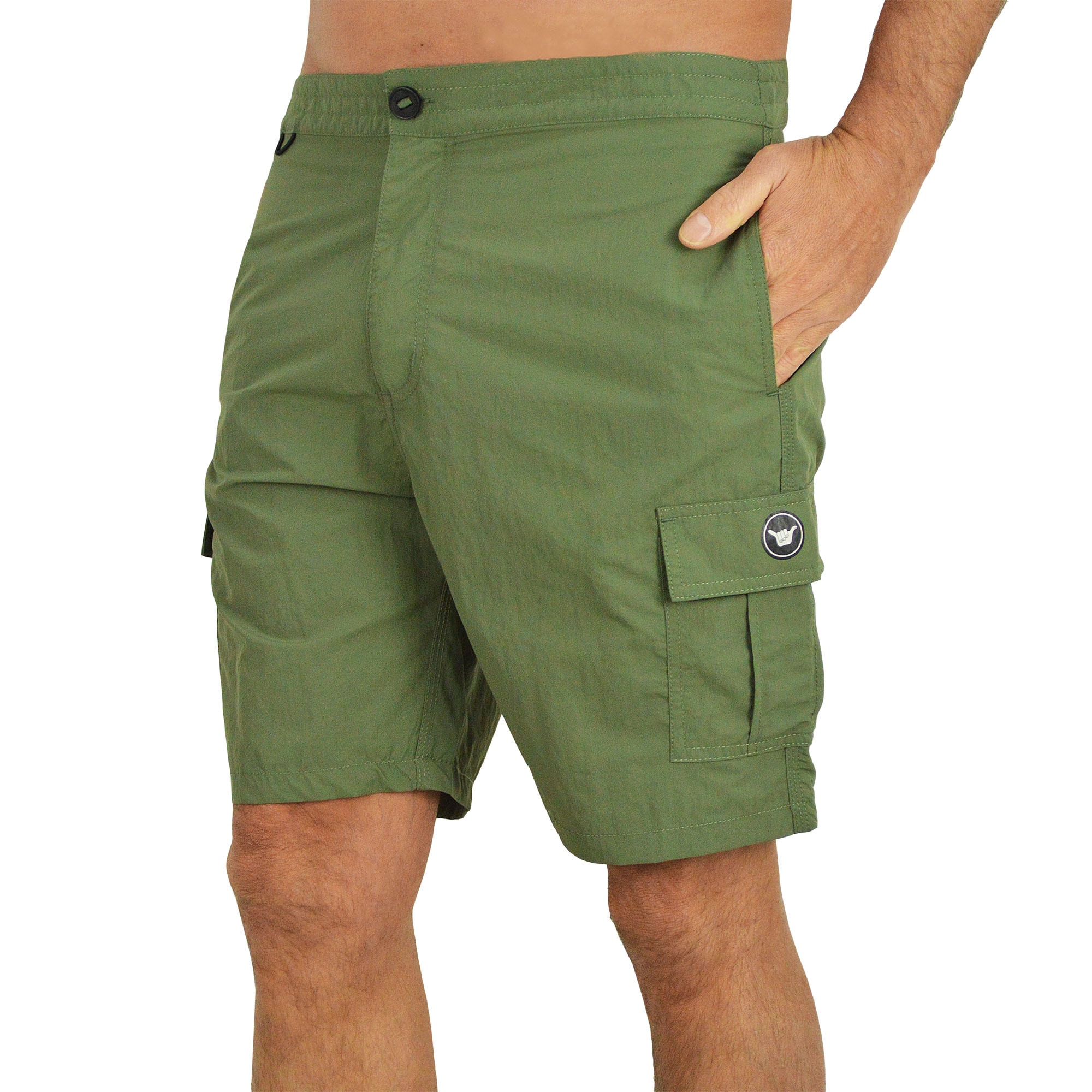 Bermuda Hang Loose Híbrida Natty 19 Olive Green