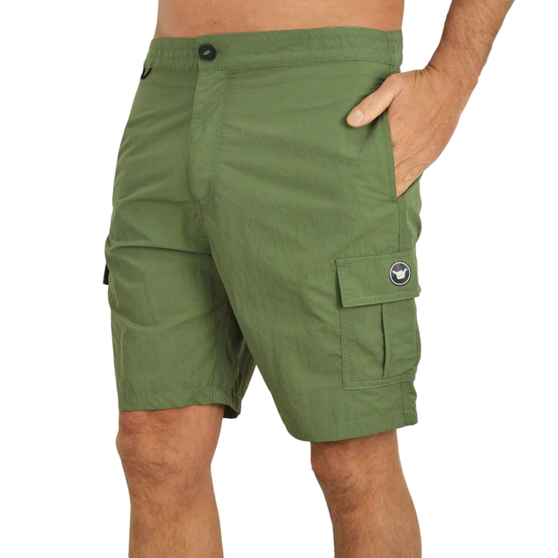 Bermuda Hang Loose Híbrida Natty 19 Olive Green
