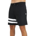 Bermuda Hurley Phantom Block Party 18" Black White