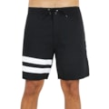 Bermuda Hurley Phantom Block Party 18" Black White