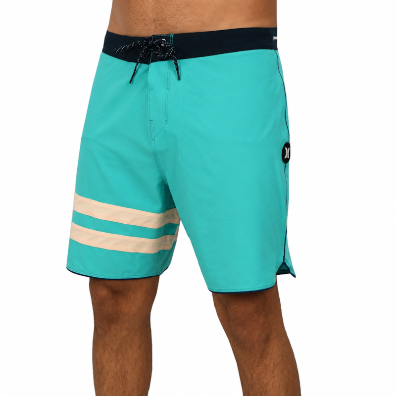 Bermuda Hurley Phantom Eco Block Party Turquesa