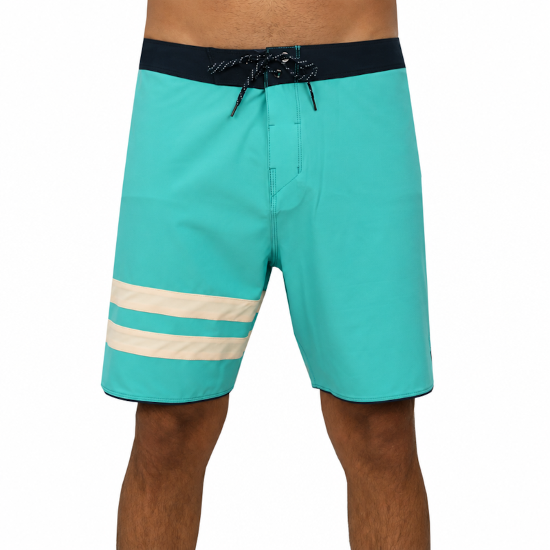 Bermuda Hurley Phantom Eco Block Party Turquesa