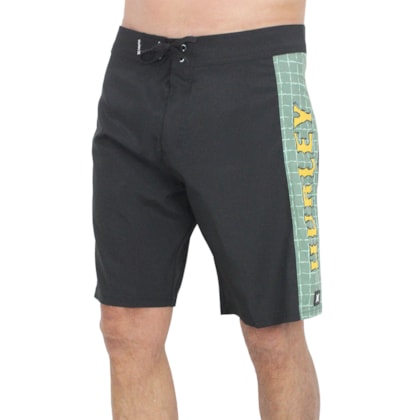 Bermuda Hurley Side Retro Preta