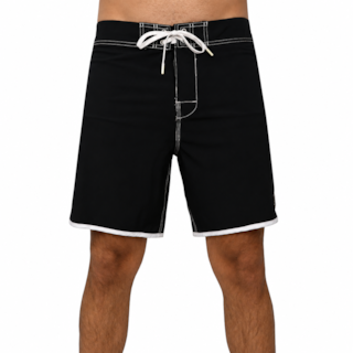 Bermuda Quiksilver Original Scallop 18 Black
