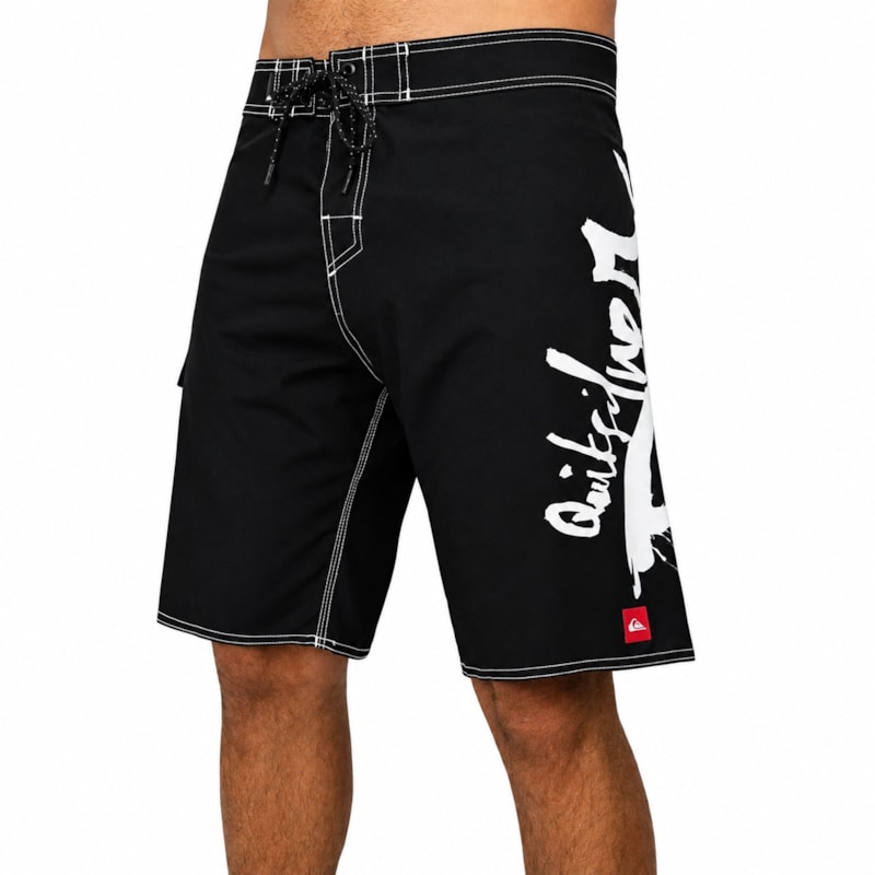 Bermuda Quiksilver Surfsilk Synk 20 Preta