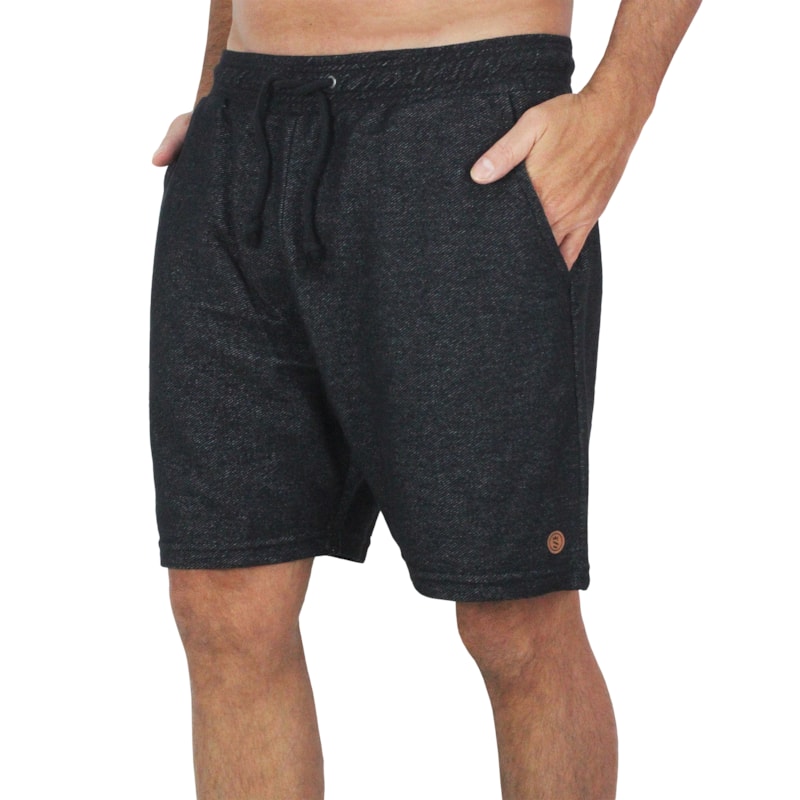 Bermuda Salazar Ocean Natural Linho Preta