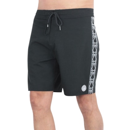 Bermuda Volcom Dos Papas Stoney Black