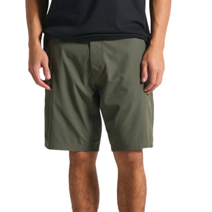 Bermuda Volcom Híbrida Frickin Cross Shred Esquadron Green