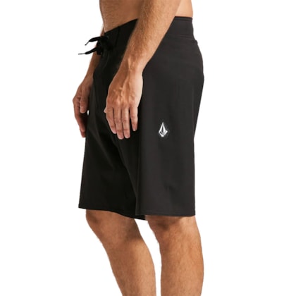 Bermuda Volcom Lido Solid Preta