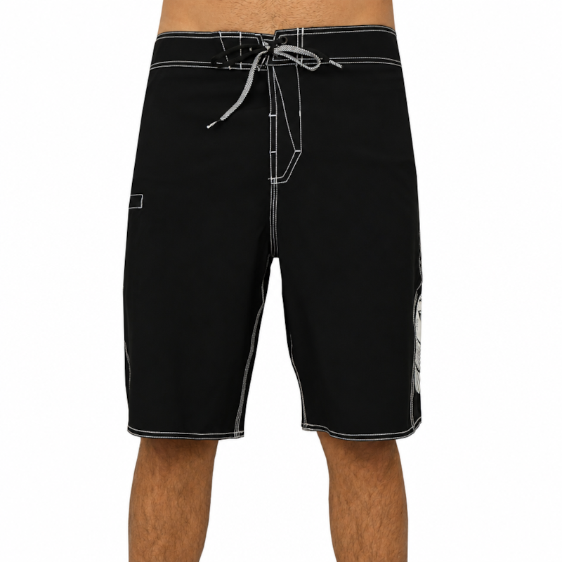 Bermuda Volcom Reaper Black Importada