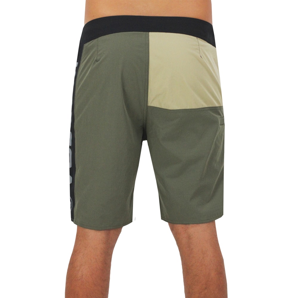 Bermuda Volcom Sabotage Army Green Importada