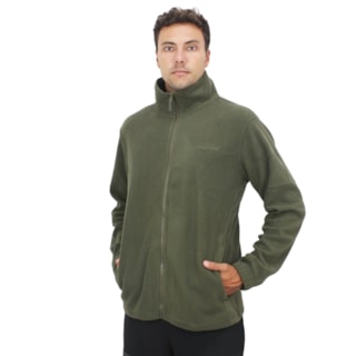 Blusa Fleece Hang Loose Jam Olive Importada