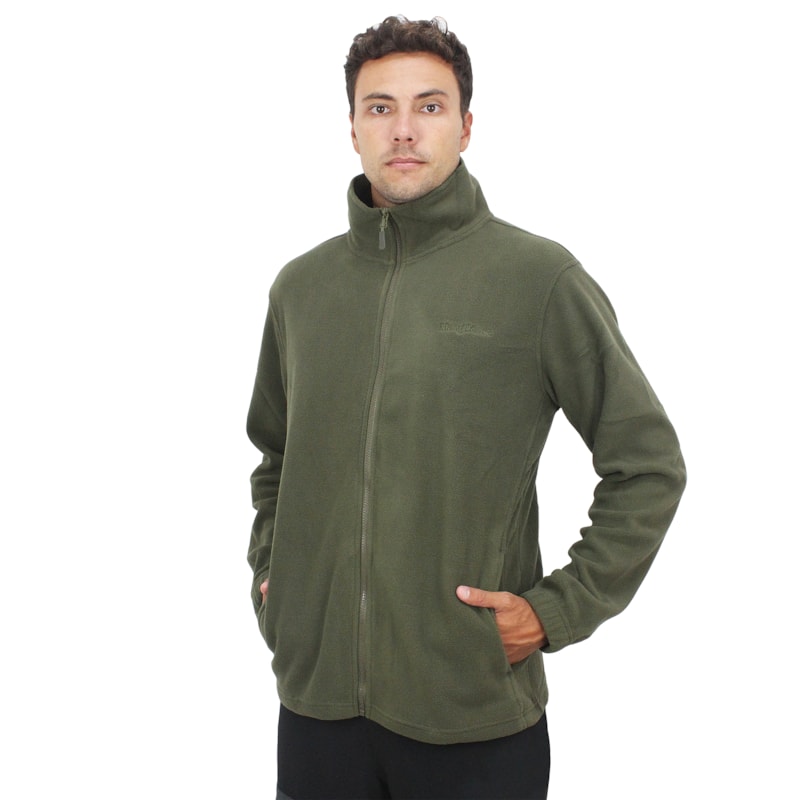 Blusa Fleece Hang Loose Jam Olive Importada