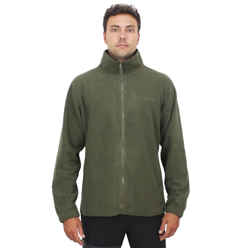 Blusa Fleece Hang Loose Jam Olive Importada