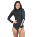 Body Surf Hurley Manga Longa Black