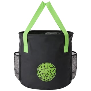 Bolsa Rip Curl Elasto 50 Litros Bucket Black Lime Importada