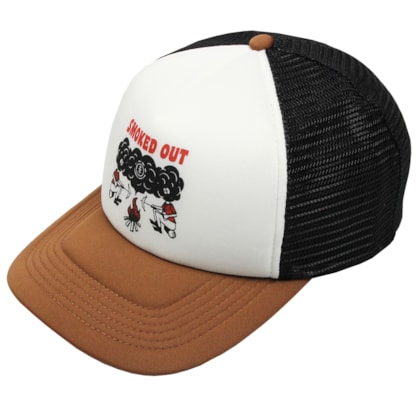 Boné Element Rift Trucker Black White Boné Element Rift Trucker Black White