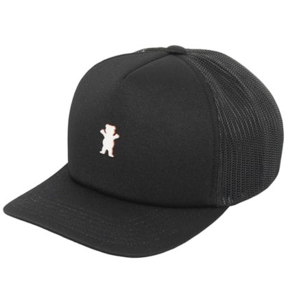 Boné Grizzly Mini Og Bear Trucker Black Boné Grizzly Mini Og Bear Trucker Black