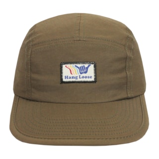 Boné Hang Loose Five Panel Spectrum Oliva
