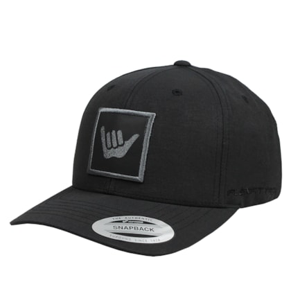 Boné Hang Loose High Snapback Preto Boné Hang Loose High Snapback Preto