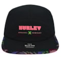 Boné Hurley Five Panel Noise Black