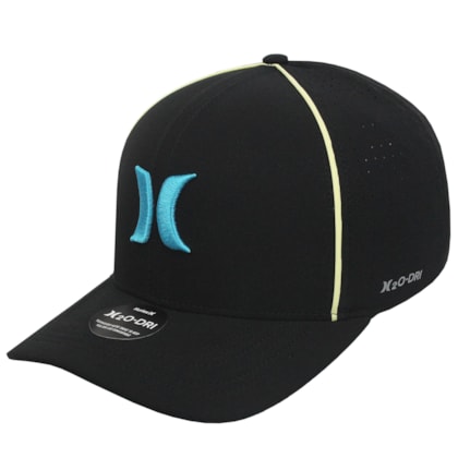 Boné Hurley Half Letters Preto