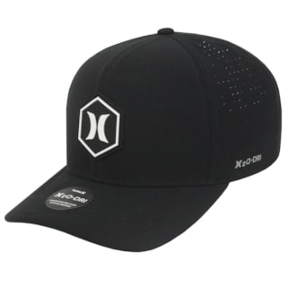 Boné Hurley Hexa Preto Importado