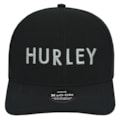 Boné Hurley Letters Black