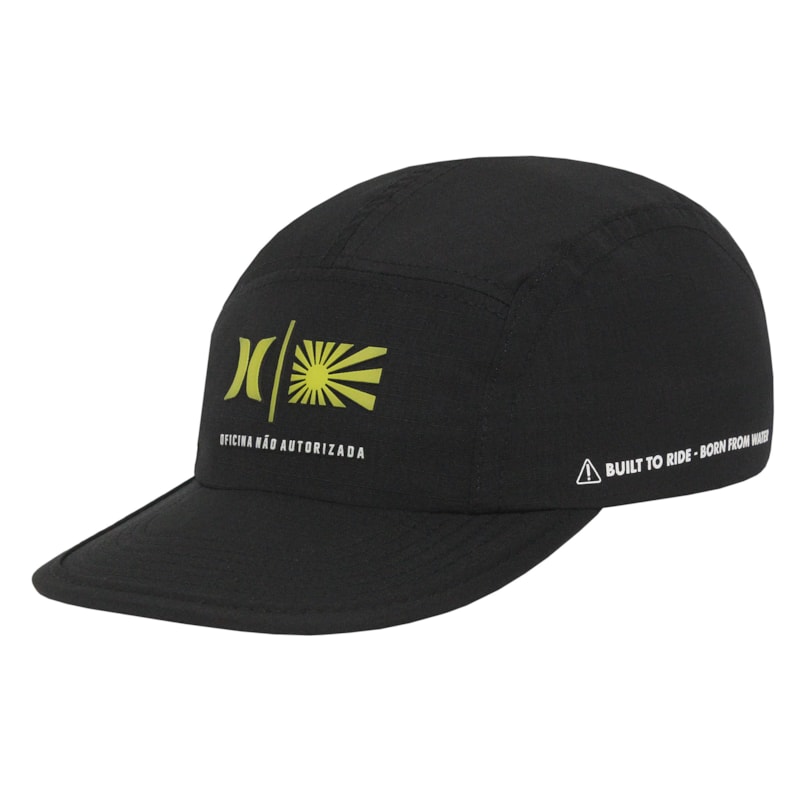Boné Hurley x Shibuya Signature Five Panel Black