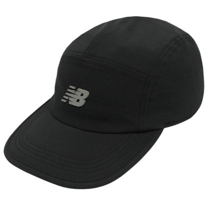 Boné New Balance Five Panel Black
