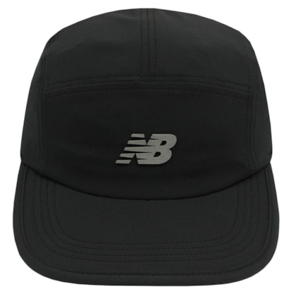 Boné New Balance Five Panel Black