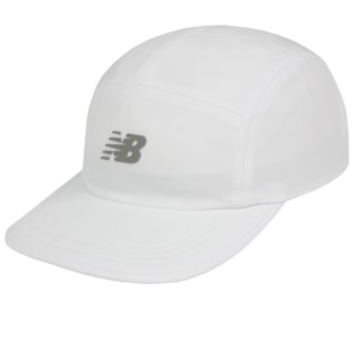 Boné New Balance Five Panel Every Day Trainer White Importado