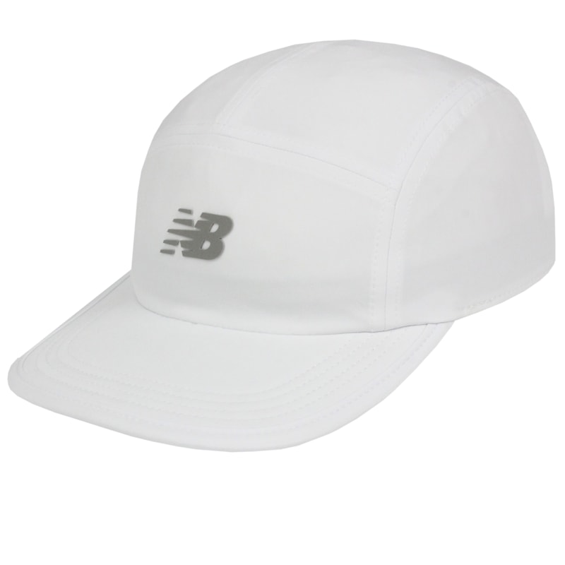 Boné New Balance Five Panel Every Day Trainer White Importado