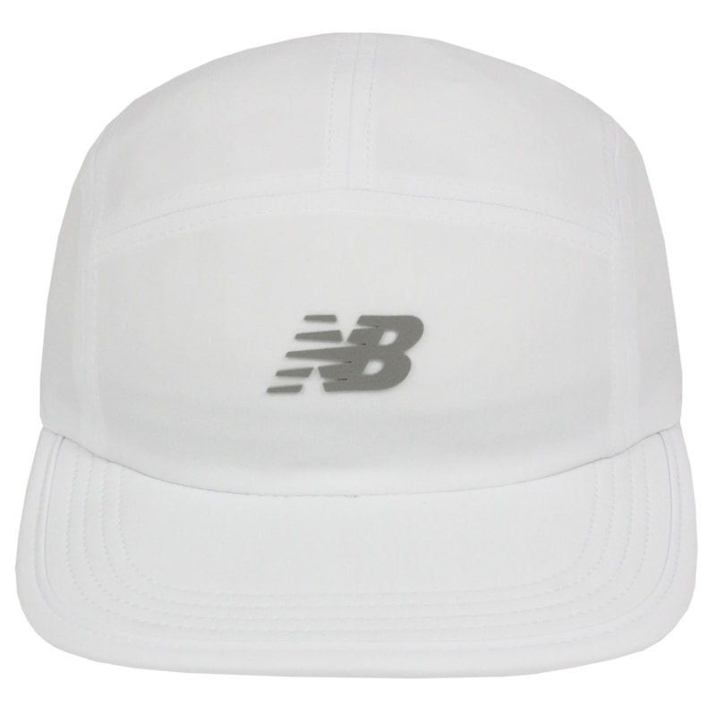 Boné New Balance Five Panel Every Day Trainer White Importado