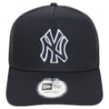 Boné New Era 9-Forty Outline E-Frame Trucker New York Yankees Navy