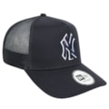 Boné New Era 9-Forty Outline E-Frame Trucker New York Yankees Navy