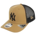 Boné New Era 9-Seventy Stretch Snap New York Yankees MLB Black Beige