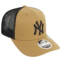 Boné New Era 9-Seventy Stretch Snap New York Yankees MLB Black Beige