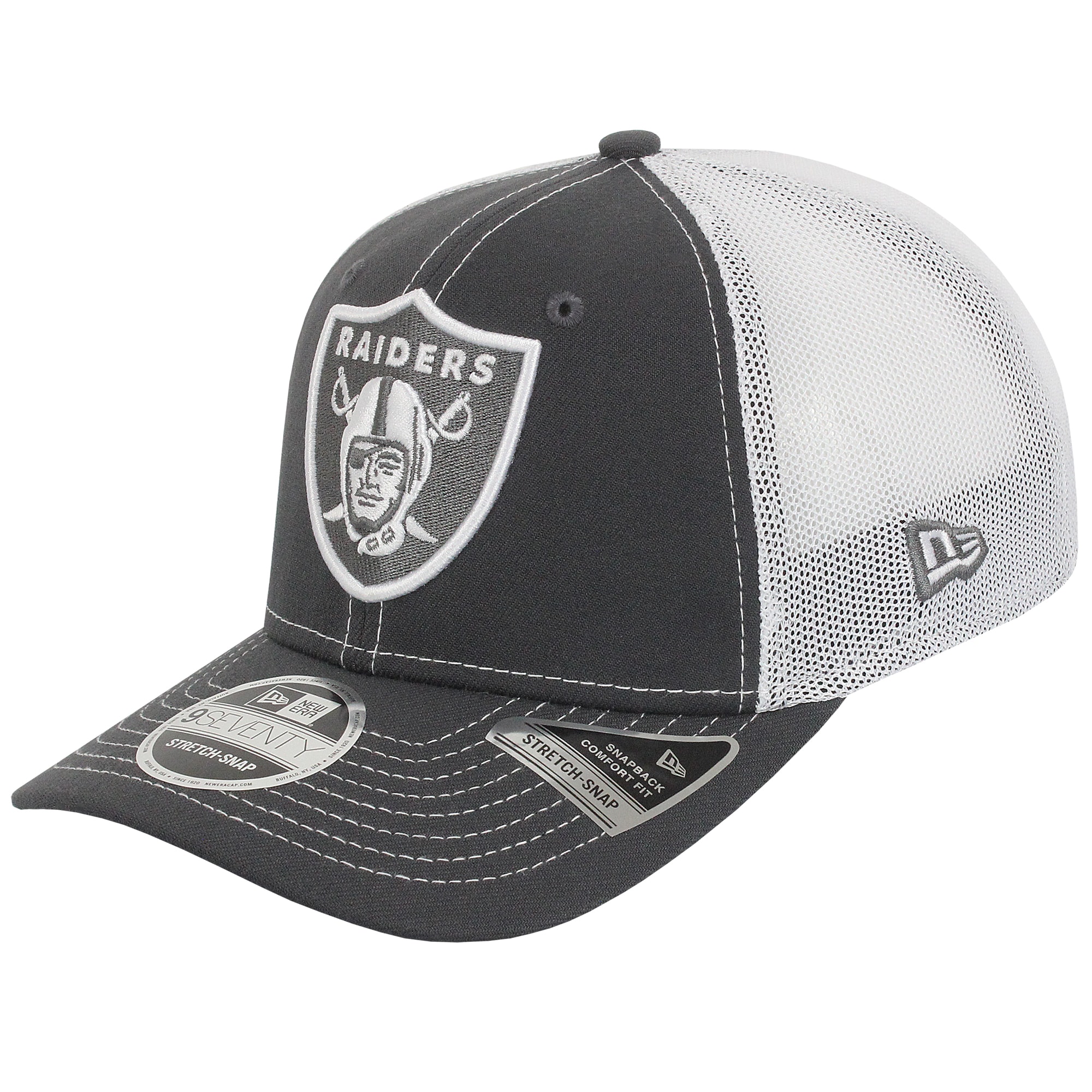 Boné New Era 9-Seventy Stretch Snap NFL Las Vegas Raiders Grey
