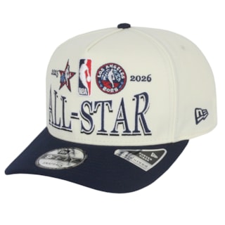 Boné New Era 9Fifty A-Frame NBA All Star Off White