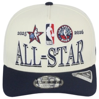 Boné New Era 9Fifty A-Frame NBA All Star Off White