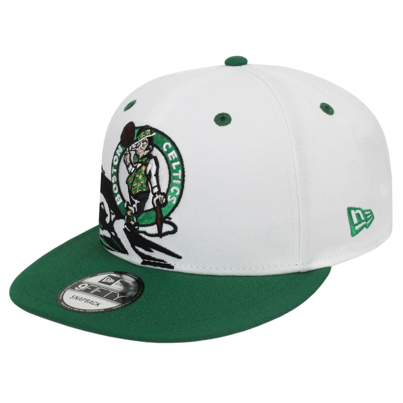 Boné New Era 9Fifty Boston Celtics White Importado