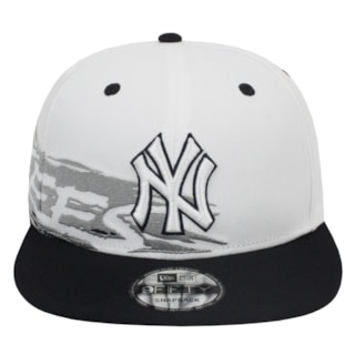 Boné New Era 9Fifty New York Yankees White Importado